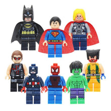 Load image into Gallery viewer, Captain America Lego Toy